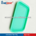 Plastic dental instrument tray